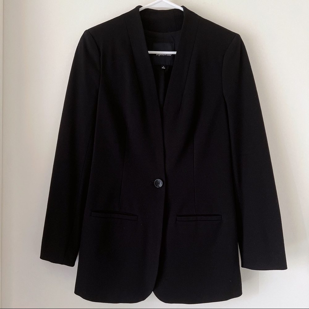 Madewell Black Blazer sz 0